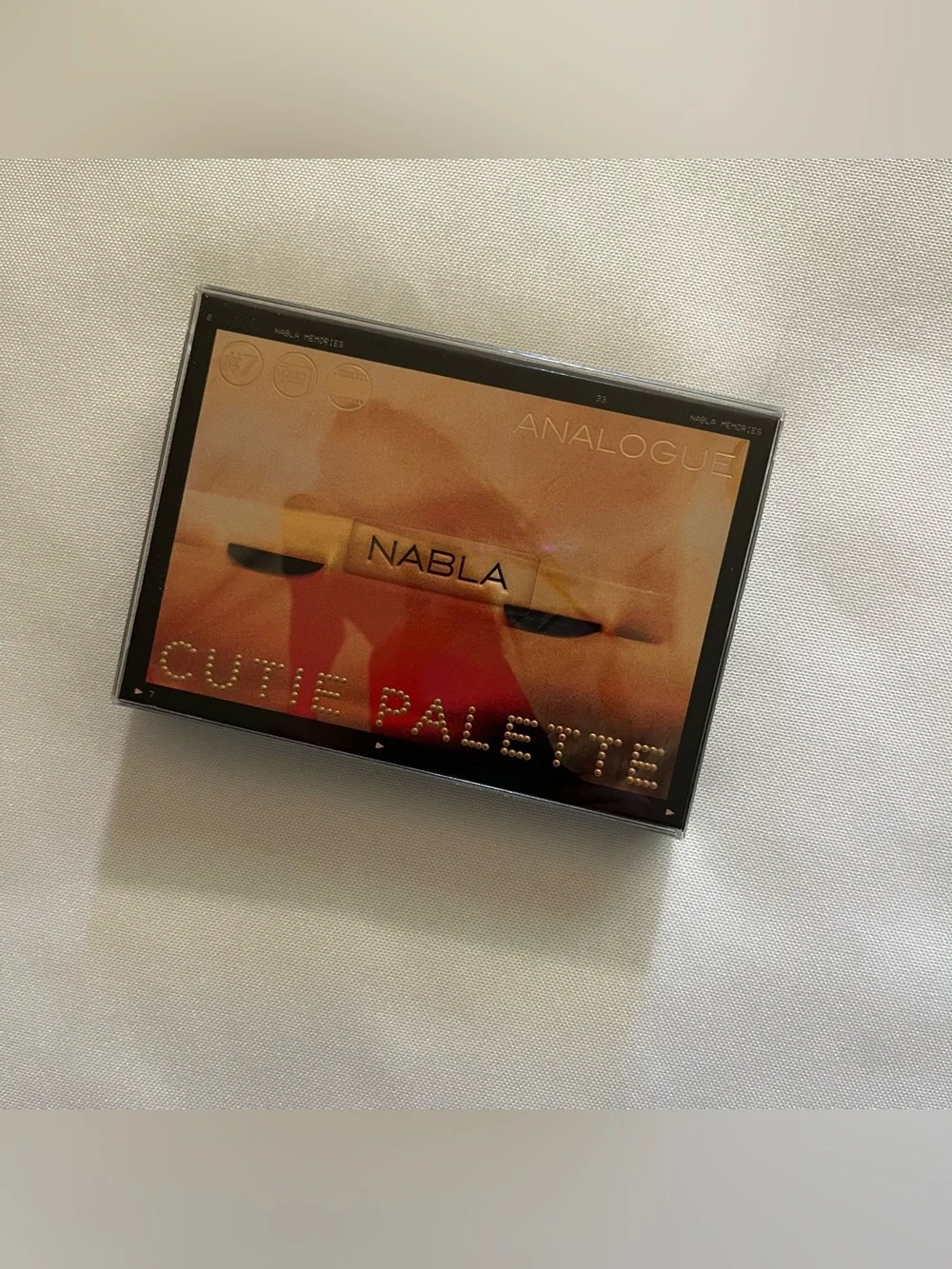 NABLA Analogue Cutie 6 Pan Vegan Eyeshadow Palette Full Size NWT